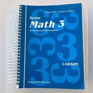 Saxon Math 3 Teacher’s Edition Home Study – Heavy Wear